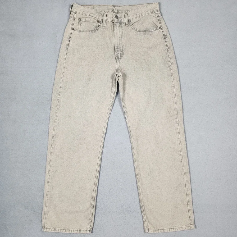 Levi's 565 Jeans Mens 32x30 Light Acid Wash Wide Leg Baggy Denim Y2K